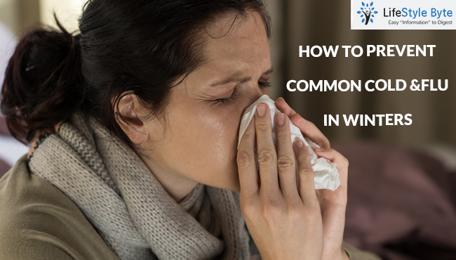 how to prevent common cold & flu in winters?