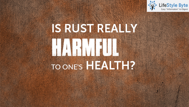 is rust really harmful to one’s health?