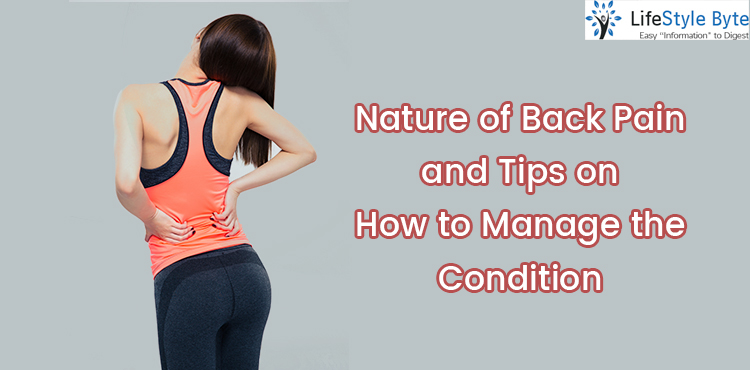 nature of back pain and tips on how to manage the condition